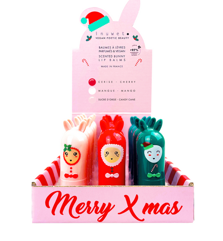 Inuwet: Bálsamos de labios. Edición limitada Navidad. (Varios aromas)