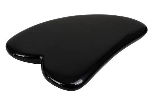 Piedra de masaje: Guasha de Piedra natural Tourmalina 6€