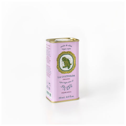 La Cultivada: Lata de aceite de oliva virgen extra ecológico - Hojiblanca