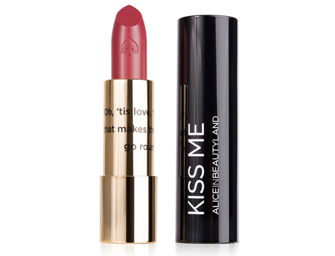 Alice in Beautyland: Kiss Me Alice (Barra labial nutritiva color rosa traslúcido)