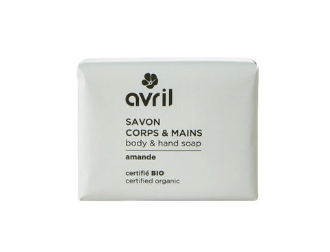 Avril: Savon Corps & Mains (Jabón sólido para cuerpo y manos) Varios tipos.