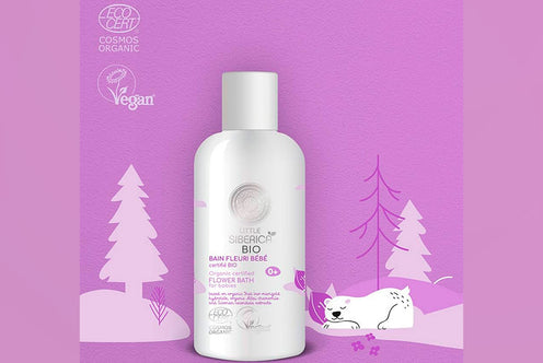 Natura Siberica: Baño de Flores Calmante (Gel para bebés y niños)
