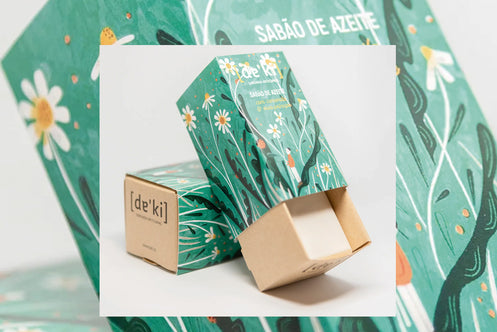 Daki saboaria artesanal: Jabón de aceite con Manzanilla y Erva Príncipe