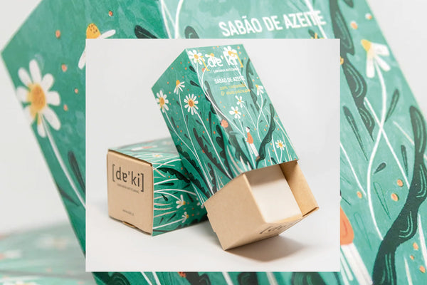Daki saboaria artesanal: Jabón de aceite con Manzanilla y Erva Príncipe