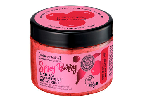 Natura Siberica: Spicy Berry (Exfoliante corporal efecto calor)