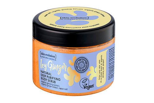 Natura Siberica: Icy Ginger (Exfoliante corporal efecto frío)