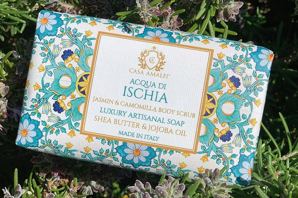 Casa Amalfi: Jabón exfoliante Aqua di Ischia (Jazmin y Sal)