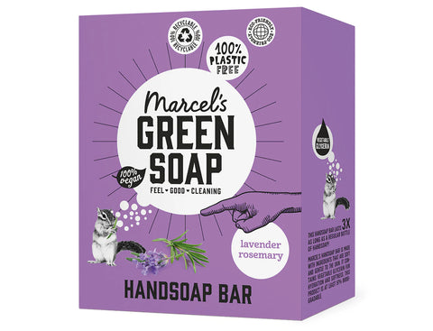 Marcel's Green Soap: Hand Soap Bar - varios aromas (Pastilla de jabón de manos)