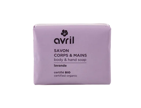 Avril: Savon Corps & Mains (Jabón sólido para cuerpo y manos) Varios tipos.