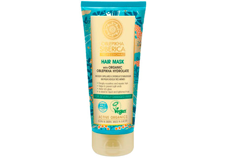 Natura Siberica: Oblepikha Mask (Mascarilla para cabello muy dañado)