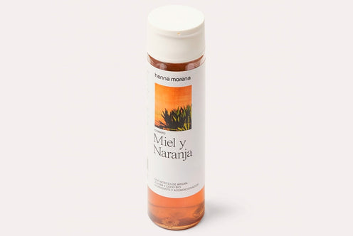 Henna Morena: Champú miel y naranja (Hidratante y acondicionador)