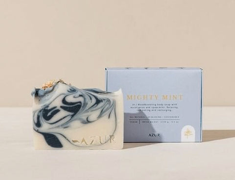 Azur: Mighty Mint jabón