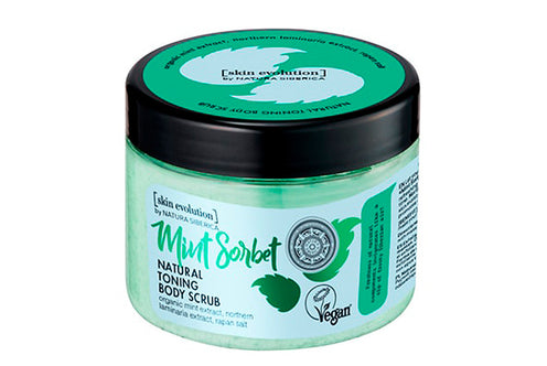 Natura Siberica: Mint Sorbet (Exfoliante corporal efecto frío)
