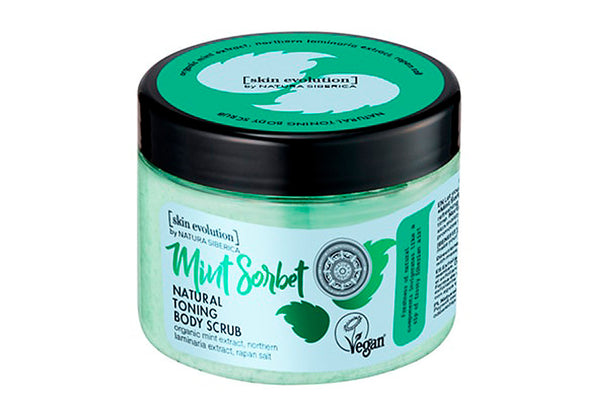 Natura Siberica: Mint Sorbet (Exfoliante corporal efecto frío)