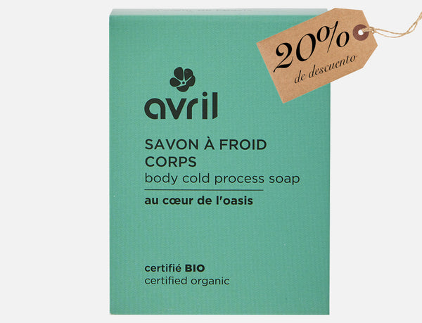 Avril: Savon à froid Corps - Au coeur de l'oasis (Jabón sólido) - 20% descuento