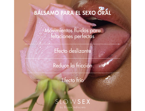 Slow Sex: Oral sex balm (Balsamo oral)