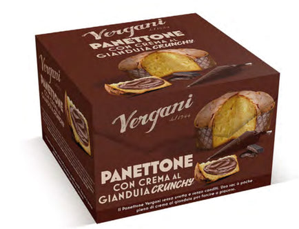 Vergani: Panettone con crema crunchy de gianduja 850kg