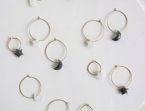 Fauna y Flora: Pendientes Luna