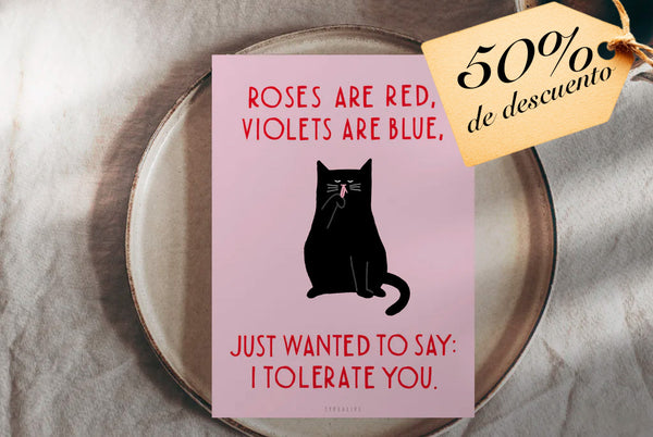 Typealive: Postales - Varios tipos - 50% descuento