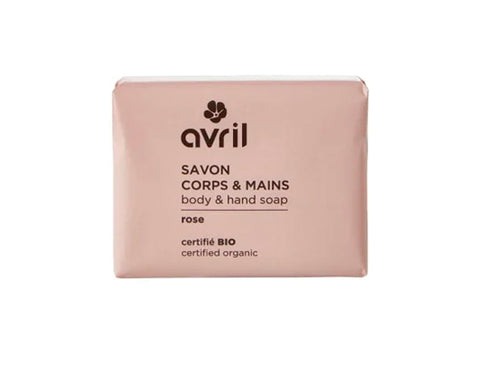 Avril: Savon Corps & Mains (Jabón sólido para cuerpo y manos) Varios tipos.