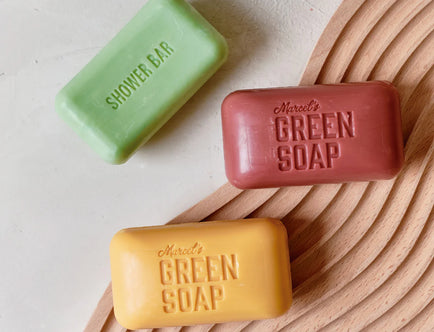 Marcel's Green Soap: Body Bar - varios aromas (Pastilla de jabón corporal)