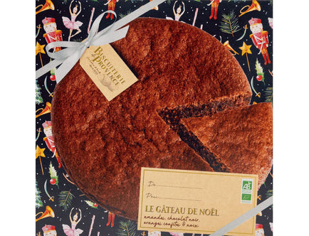 Biscuiterie de Provence: Tarta de chocolate de navidad sin gluten 225g