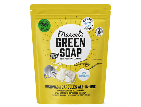 Marcel's Green Soap: Dishwash Capsules (Cápsulas de detergente para lavavajillas)