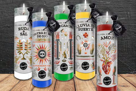 Trinidad: Velas ritualizadas (Varios tipos)