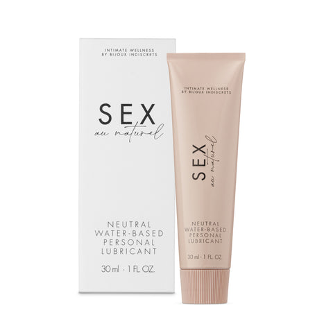 Bijoux Indiscrets: Sex au naturel lubricant - varios tipos (Lubricante íntimo a base de agua)
