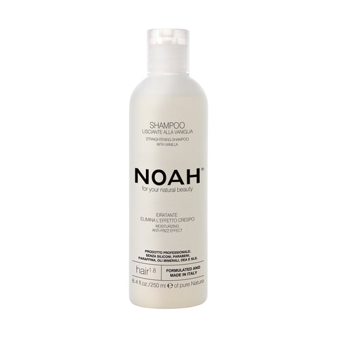 NOAH: 1.8 Shampoo Lisciante a la Vainilla (Champú anti frizz)