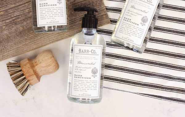 Barr-Co: Unscented Hand Sanitizer (Higienizador de manos sin aroma) - 50% descuento