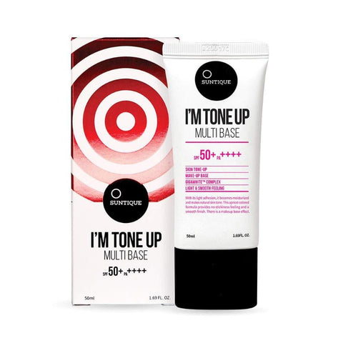 SUNTIQUE: I'm Tone Up Multibase SPF50+ PA++++ (Crema facial con SPF50 )