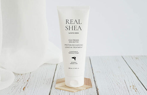 Rated Green: Real Shea Protein Recharging Leave-in Treatment (Tratamiento intensivo para cabello seco y dañado)