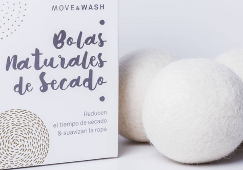 Move and Wash: Bolas de Secado Natural