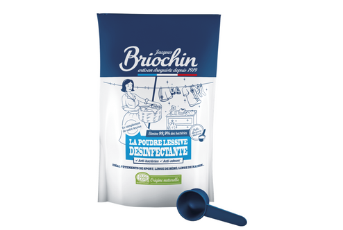 Jacques Briochin: La Poudre Lessive Desinfectante (Desinfectante de ropa en polvo)