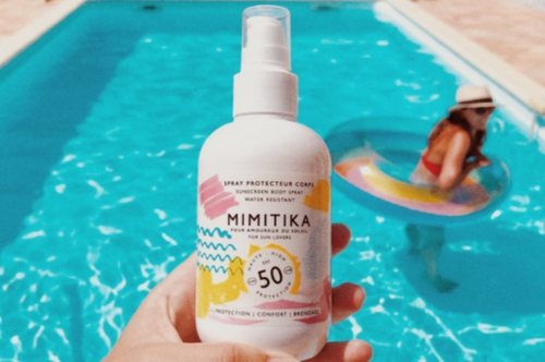 Mimitika: Spray Protecteur Corps SPF50 (Spray Corporal SPF50)