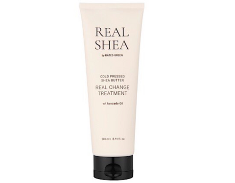 Rated Green: Real Shea Cold Pressed Real Change Treatment (Tratamiento capilar con manteca de karité)