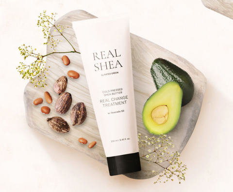 Rated Green: Real Shea Cold Pressed Real Change Treatment (Tratamiento capilar con manteca de karité)