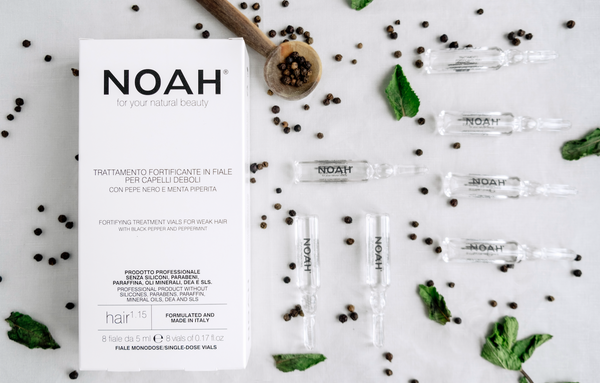 NOAH: 1.15 Fortifying Treatment Vials (Tratamiento para cabello débil)