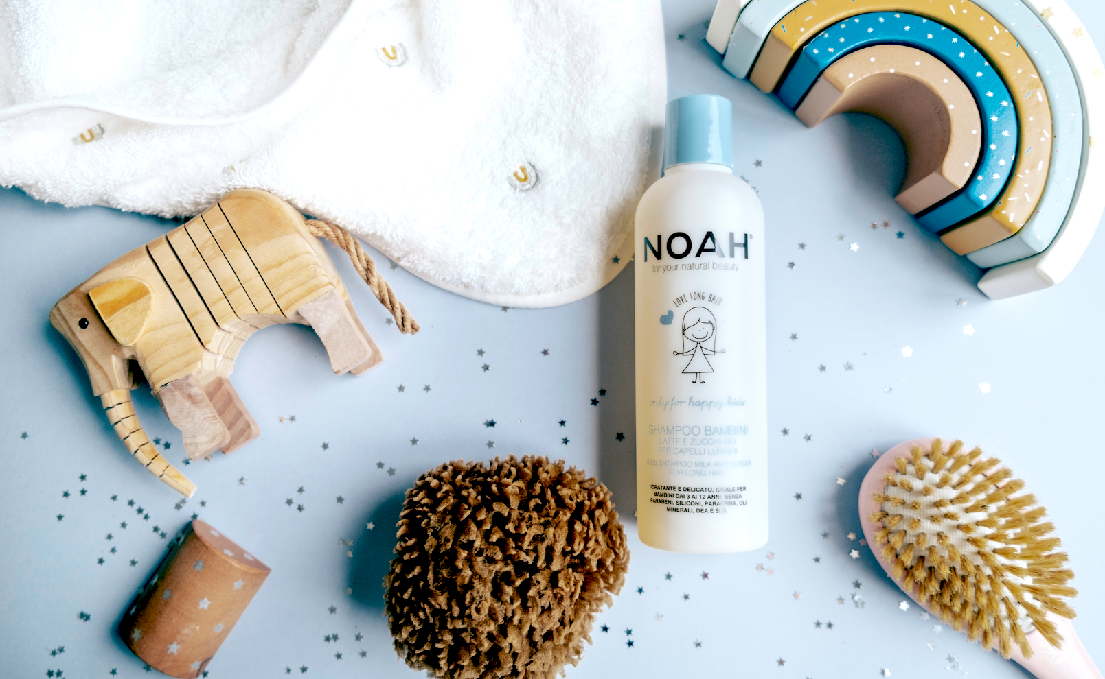 NOAH: Kids Shampoo for Long Hair (Champú niños para cabello largo) - The  Singular Olivia