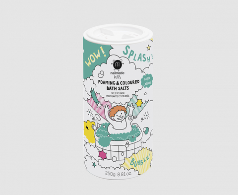 Nailmatic Kids: Foaming & Coloured Bath Salts - Varios colores (Sales de baño espumosas)