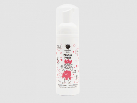 Nailmatic Kids: Mousse Party - Albaricoque (Mousse de ducha para cuerpo y cabello)