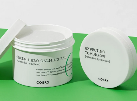 COSRX: Green Hero Calming Pad (Discos limpiadores y calmantes)