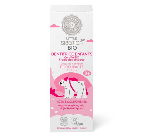 Little Siberica BIO: Dentifrice Enfants - Varios sabores (Dentífrico infantil)