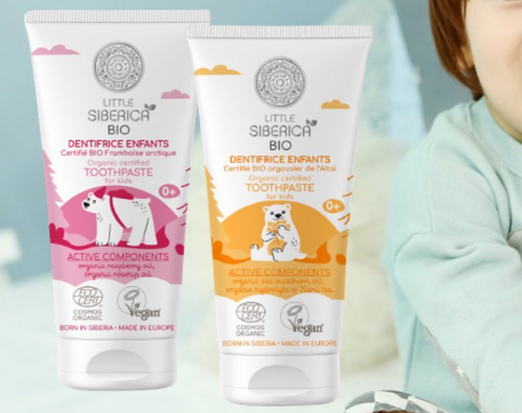 Little Siberica BIO: Dentifrice Enfants - Varios sabores (Dentífrico infantil)