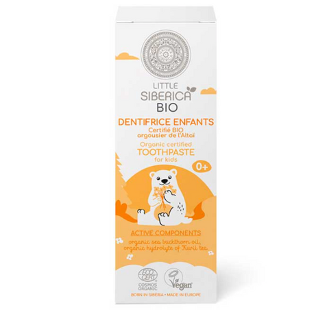 Little Siberica BIO: Dentifrice Enfants - Varios sabores (Dentífrico infantil)