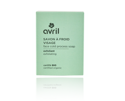 Avril: Savon à froid Visage - Exfoliant (Jabón sólido Exfoliante facial)