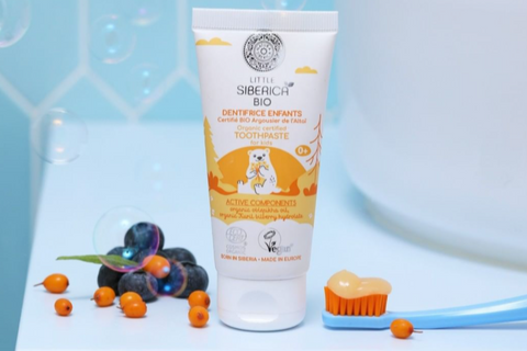 Little Siberica BIO: Dentifrice Enfants - Varios sabores (Dentífrico infantil)