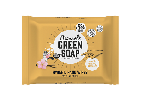 Marcel's Green Soap: Hygienic Hand Wipes (Toallitas higiénicas de manos)