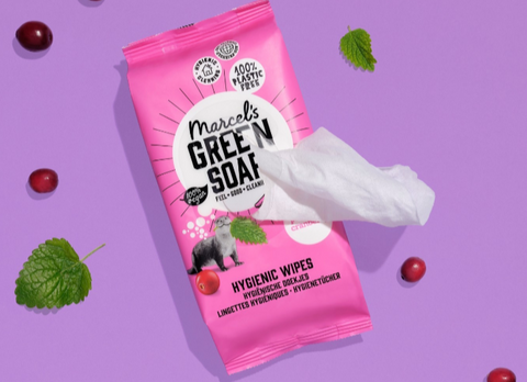 Marcel's Green Soap: Hygienic Wipes (Toallitas higiénicas)